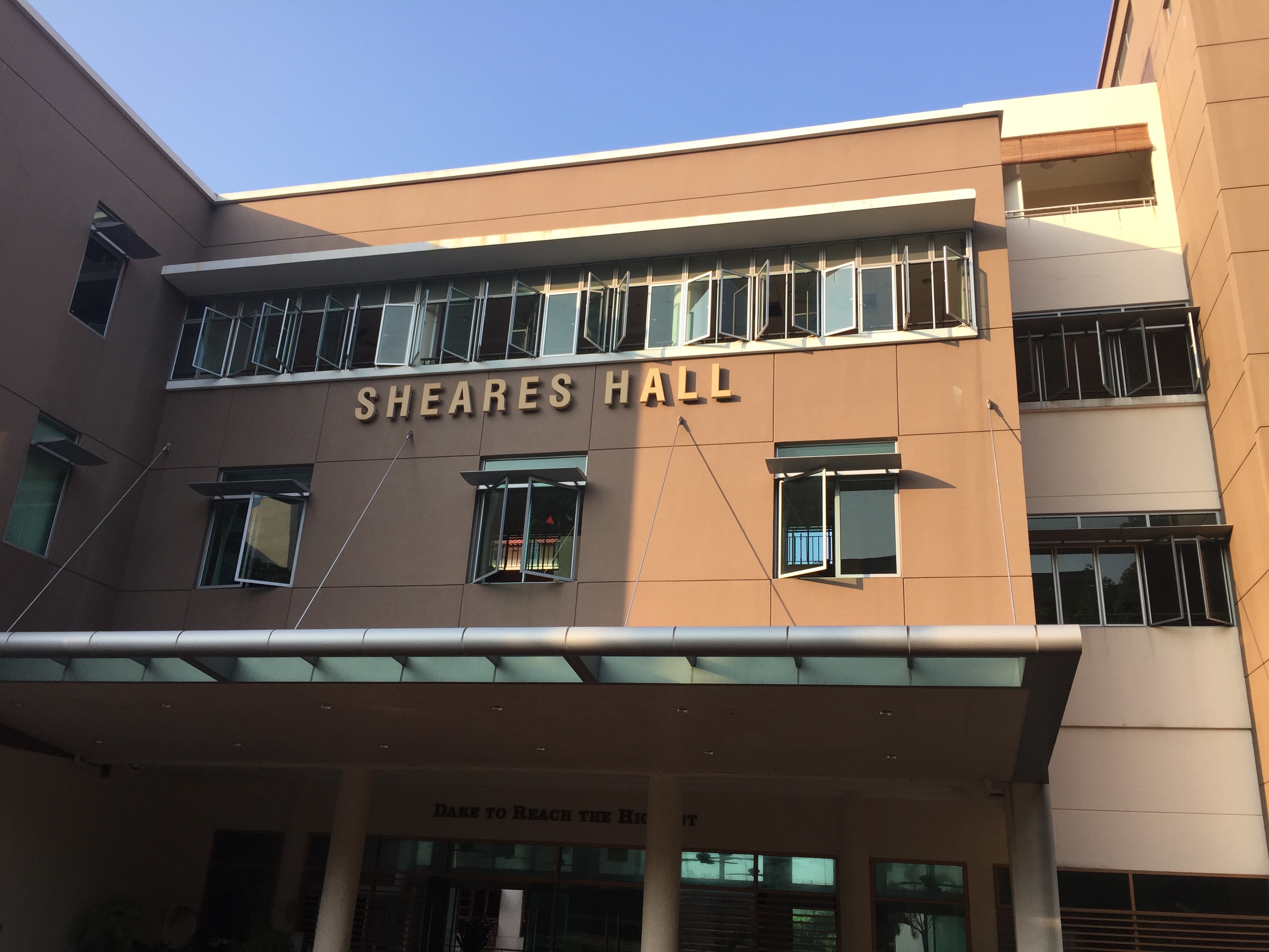 Sheares Hall!